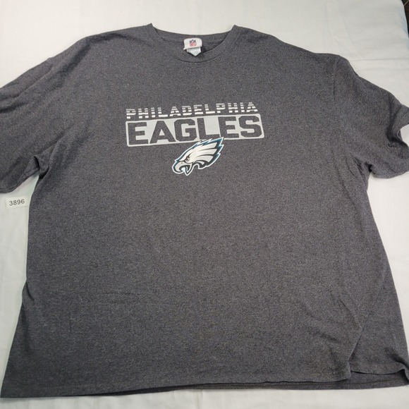 NFL Other - NFL Philadelphia Eagles Charcoal Gray NFL Team Apparel TShirt Adult 3XL